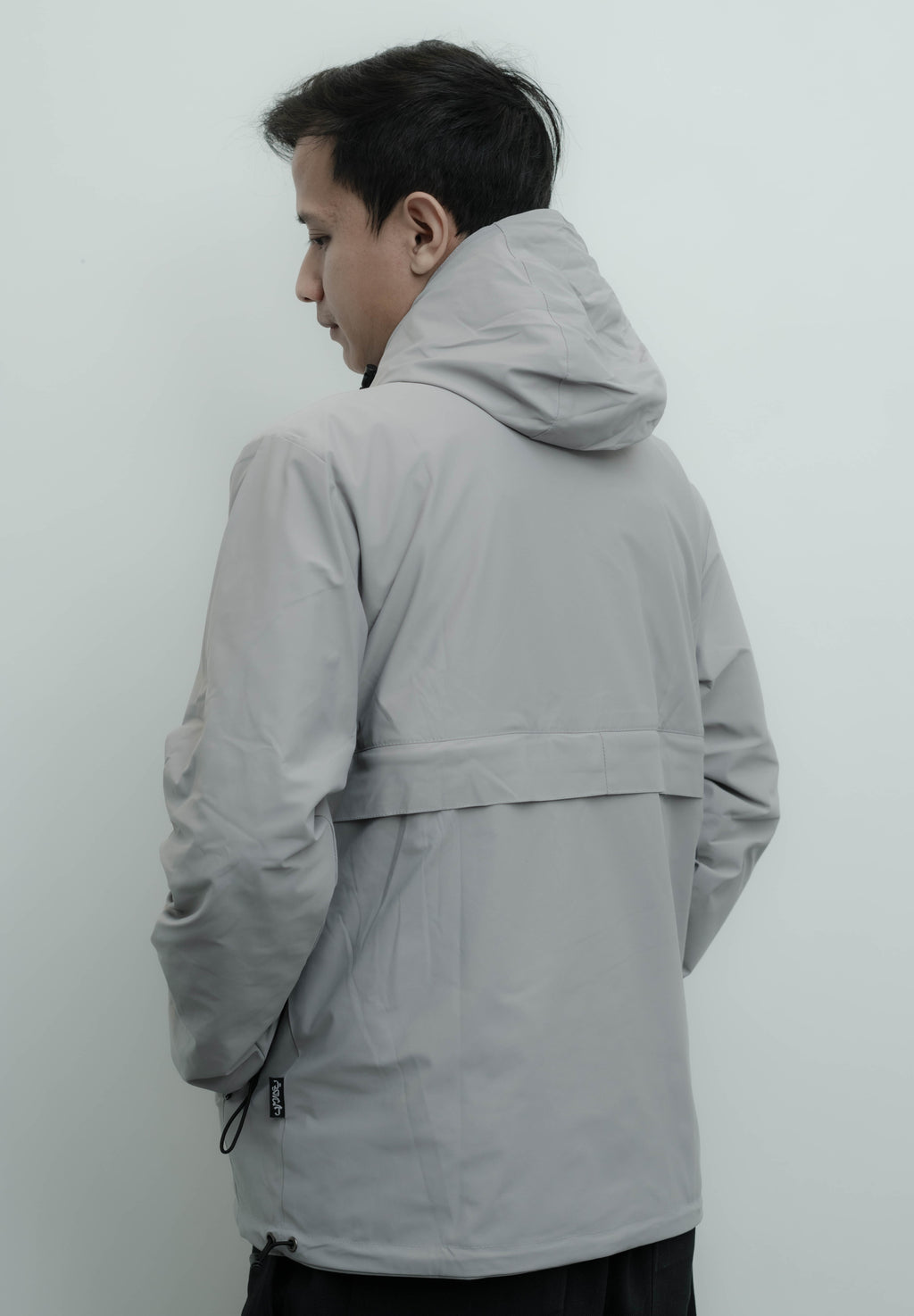 (GREY) Anorak Thobe - Jacket Abaya – Umade Limited